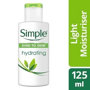 image of Simple Kind To Skin Hydrating Light Moisturiser 125ml