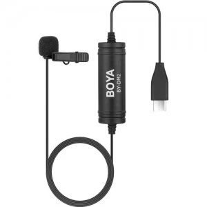 image of Boya BY-DM2 USB Type-C Omnidirectional Lavalier Microphone