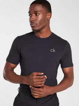 Image of Calvin Klein Golf Newport Tee - Black Size M Men