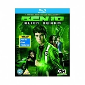 Image of Ben 10 Alien Swarm Triple Play Bluray, DVD and Digital Copy