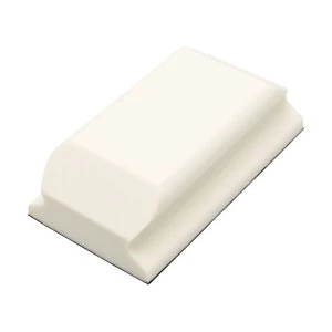 Image of Flexipads World Class Hand Sanding Block Shaped White PUR GRIP 70 x 125mm