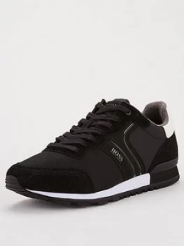 Image of Hugo Boss Parkour Runner Trainers Black Size 6 Men