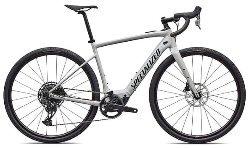 Image of Specialized 2026 Turbo Creo 2 Comp E5 Electric Gravel Bike 56 Gloss Dolomite Metallic / Dark Navy Metallic - Cycles UK