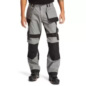 Image of Mens Timberland Pro Interax Work Holster Trousers Grey, Size 36xREG