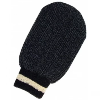 Image of Hydrea London - Black Elegance Natural Luxury Massage Glove