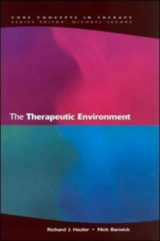Image of The Therapeutic Environment by Richard J Hazler Paperback