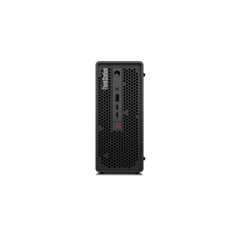 Image of Lenovo ThinkStation Intel 14700 16GB RAM 512GB SSD T1000 Windows 11 Pro Desktop PC 30HA004LUK Black