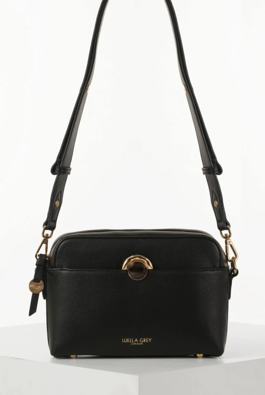 Image of Luella Grey Womens 'Sian' Camera Crossbody in Black Female One Size