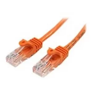 image of StarTech 3m Cat5e Orange Snagless Rj45 Utp Cat 5e Patch Cable 3m Patch Cord