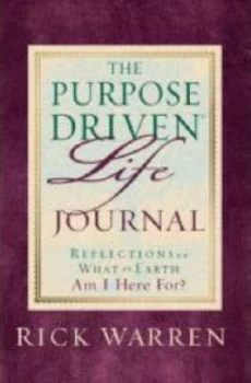 Image of Purpose Driven Life Journal by Rick Warren Hardback
