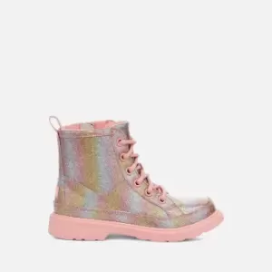 Image of UGG Robley Glittered Faux Leather Boots - UK 2 Kids