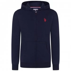 image of US Polo Assn Zip Hoodie - Navy