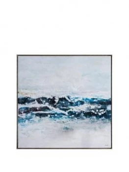 Image of Gallery Pacific Ocean Waves Framed Wall Art