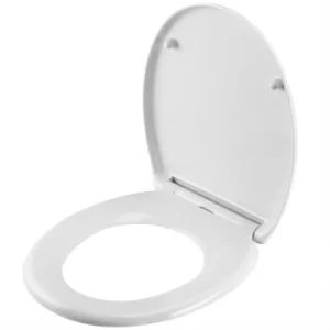 image of Soft Close Toilet Seat White with Quick Release