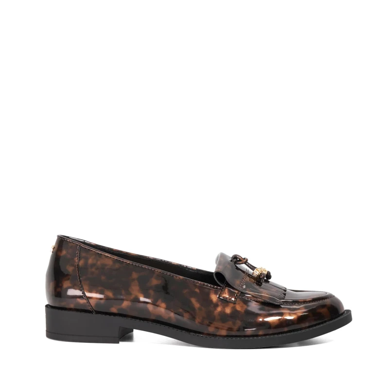 Image of Dune London Womens Globetrot Loafers Multi Synthetic female 3 (36)