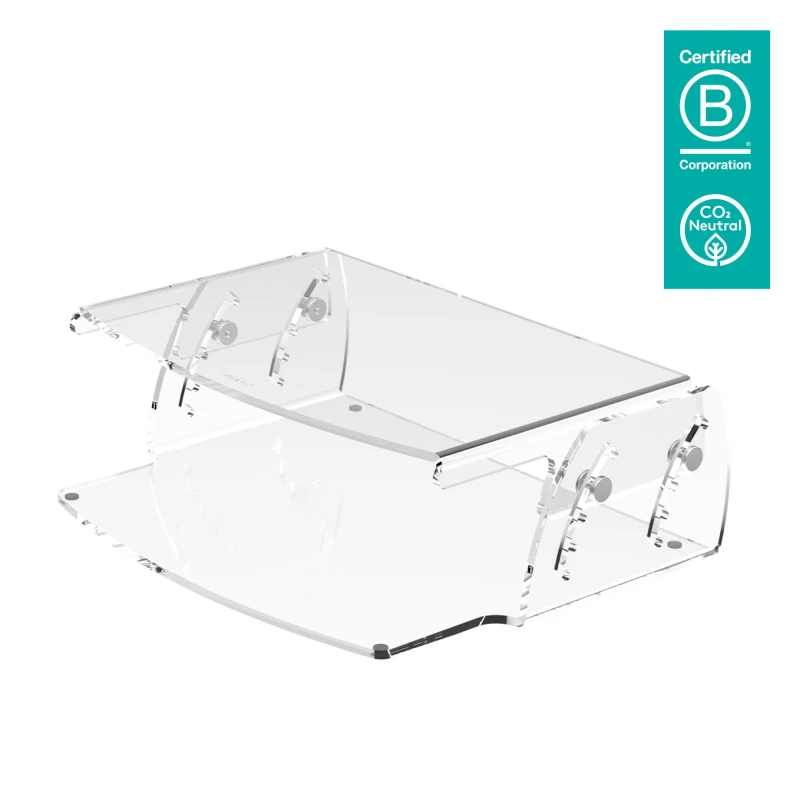 Image of Dataflex Addit monitor riser - adjustable 550