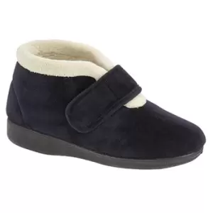 Image of Sleepers Womens/Ladies Amelia Bootee Slippers (4 UK) (Navy)