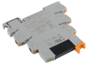 image of Phoenix Contact Plc-Opit- 24Dc/ 24Dc/2/act Plc Optocoupler, D/rail, 24Dc/24Dc