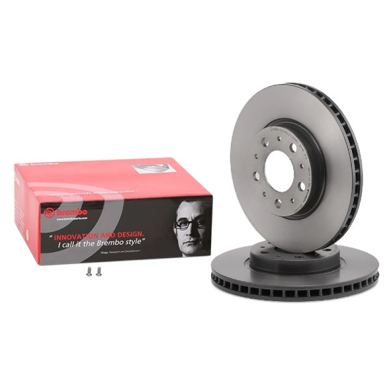 Image of BREMBO Brake disc BREMBO 09.5568.21