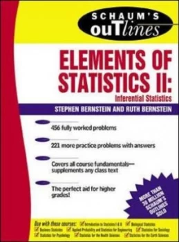 Image of Schaums Outline of Theory and Problems of Elements of Statistics Ii by Ruth Bernstein Book