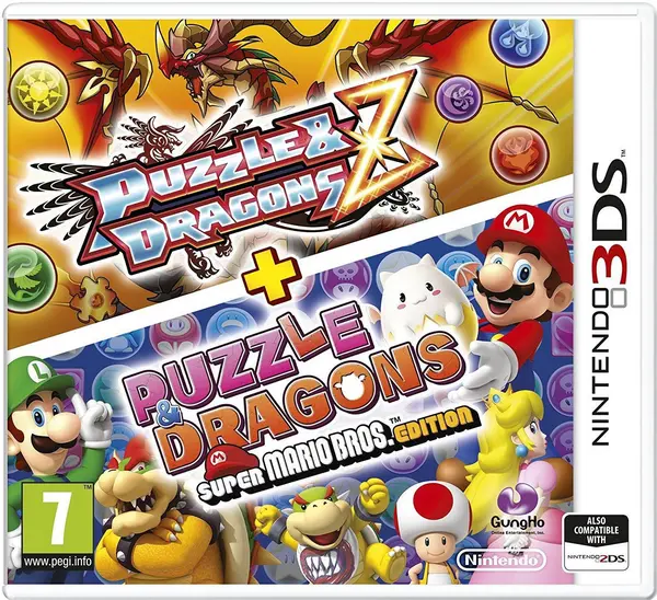 image of Puzzle And Dragons Z And Super Mario Bros Edition Nintendo 3DS Game