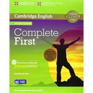 Image of Complete First Student's Pack (Student's Book without Answers with CD-ROM, Workbook without Answers with Audio CD) ...