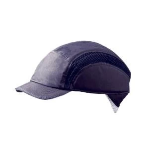 image of Centurion Airpro Baseball Bump Cap Reduced Peak Navy Blue Ref