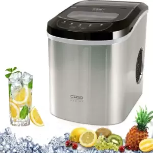 image of CASO Icemaster Pro Ice Maker Machine|Stainless Stell|2 Sizes-Cubes within 6 Min.