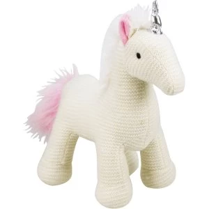 Image of Knitted 10" Unicorn Plush