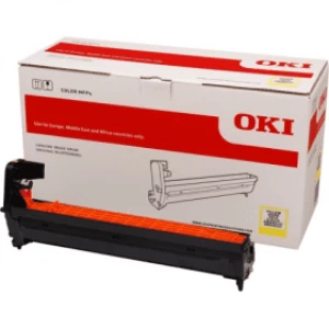 image of OKI 46438001 Yellow Original Imaging Drum Unit