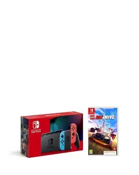 Switch Neon Console with Lego 2K Drive