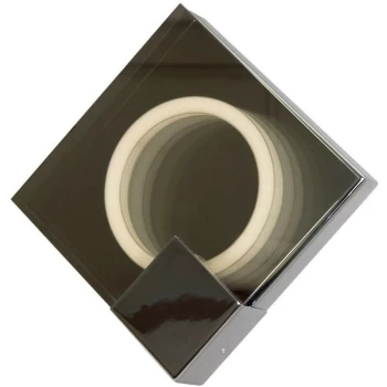 image of Linea Verdace Lighting - Linea Verdace Flush Wall Light Chrome G10Q Bulb