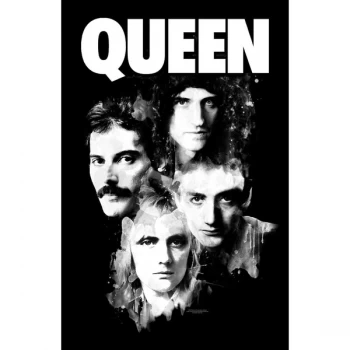 image of Queen - Faces Textile Poster