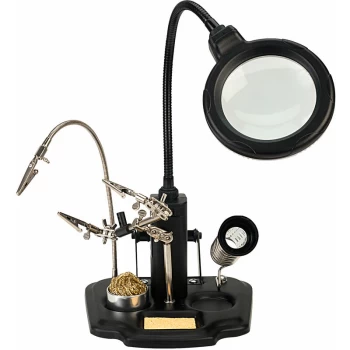 image of AV-HHLMP LED Magnifying Lamp With Helping Hands - Anvil