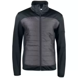 Image of Clique Mens Custer Reflective Padded Jacket (XL) (Black)