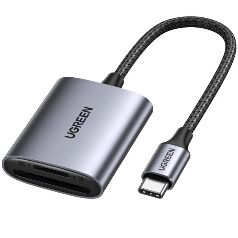 Image of FDL USB-C TO 2 PORT CARD READER HUB - SD & MICRO SD(TF)