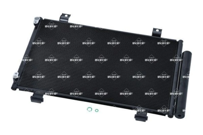 Image of NRF 35645 Condenser EASY FIT with seal ring, with nitrogen filling Aluminium Condenser,air conditioning (448)