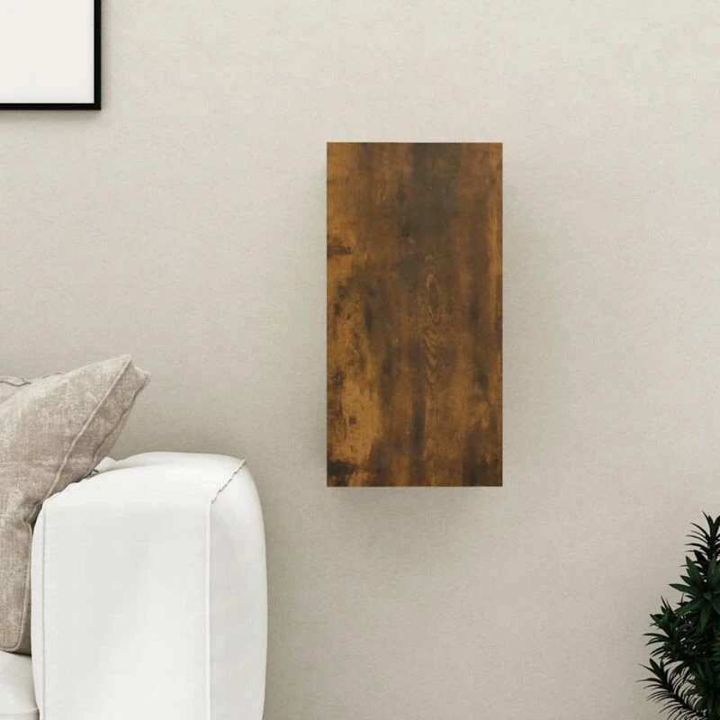 Image of VIDAXL TV Cabinet Smoked Oak 30.5x30x60cm Engineered Wood vidaXL 8720286955352