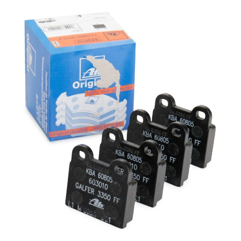 Image of ATE 13.0460-3010.2 Brake pad set excl. wear warning contact Brake Pad Set,disc brake (402)