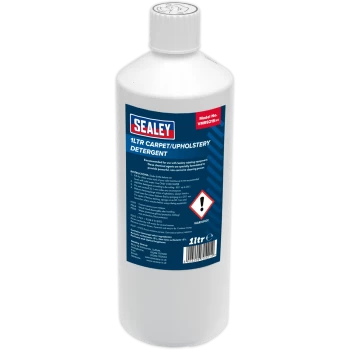 image of Sealey Carpet and Upholstery Detergent 1l