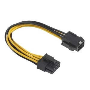 Image of Akasa PCI-E to ATX12V Cable Adapter (AK-CB051)