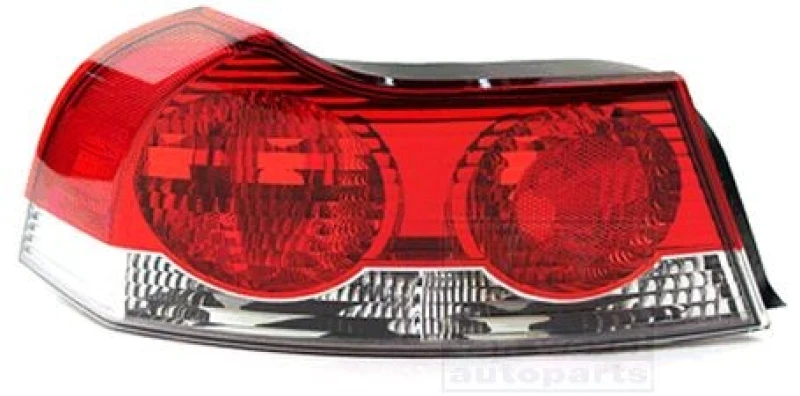 Image of VAN WEZEL 5952931 Rear light without bulb holder, Left Combination Rearlight (391)