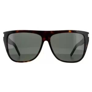 Square Dark Havana Grey Sunglasses