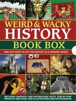Image of Weird & wacky history book box by Philip Steele