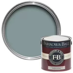 Image of Farrow & Ball Modern Eggshell Paint Oval Room Blue - 2.5L