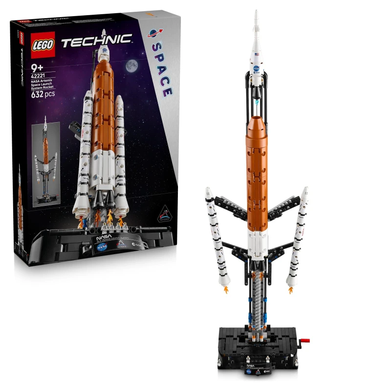 Image of LEGO Technic NASA Artemis Space Launch System Rocket 42221