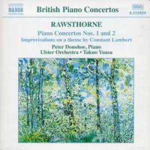 image of Piano Concertos Nos 1 and 2 Yuasa Ulster Orchestra by Alan Rawsthorne CD Album