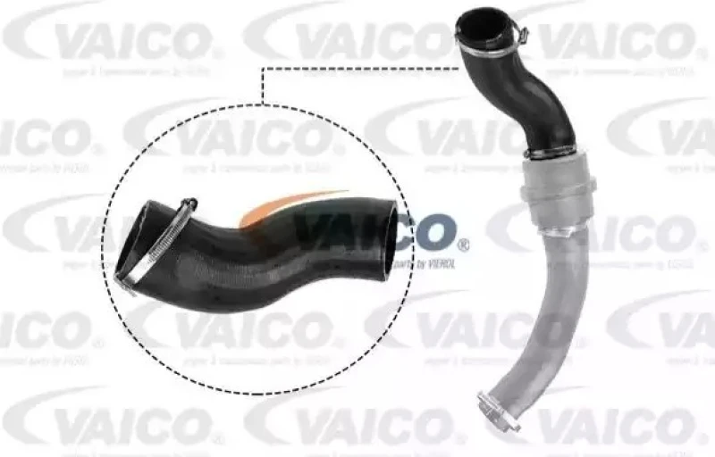 Image of Charger intake hose VAICO V25-1057
