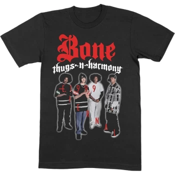 Image of Bone Thugs-n-Harmony - E. 1999 Unisex Large T-Shirt - Black
