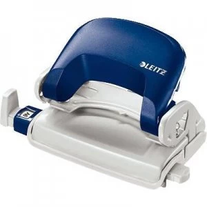 Image of Leitz 50580035 Office punch New NeXXt Blue Selectable paper size (max.): A4 10 sheets (80 g/m²)